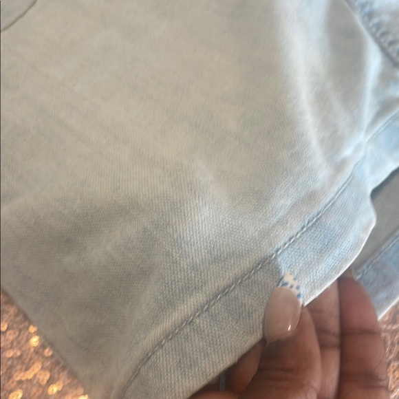 Casual Blue Gray Mini Skirt for Night Out - Picture 6 of 6